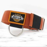 Heavy duty canine collar copper brown