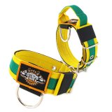 ADO Den Haag dog collar 2 inch 5cm with handle extreme dog gear