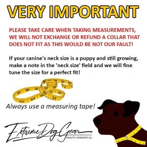 tactical dog collar sizing chart A-Tacs FG webbing
