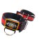Puncher black red extreme dog gear collar 2 inch nylon 5cm width