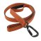 Copper carabiner swivel twist lock dog leash