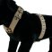 Custom dog harness 1.6 inch hazelnut by extreme dog gear