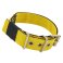 Heavy duty canine collar yellow