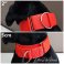 2 inch red martingale collar large breed