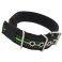 reflective dog collar green 1.6 inch