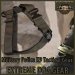 Cobra pro style Tactical Dog harness 2 inch black by extreme dog gear