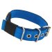 Heavy duty canine collar blue