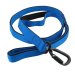 blue carabiner swivel twist lock dog leash