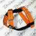 Orange color dog harness by extreme dog gear