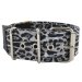 leopard grey Softshell Dog Collar