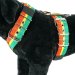 Custom dog harness 5cm red yellow green by extreme dog gear